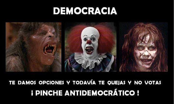 los montruos de nuestras elecciones