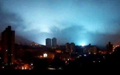 TEMBLORES, LUCES EN EL CIELO Y TRANSFORMADORES EXPLOTANDO